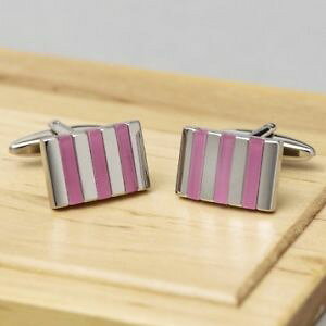 yzYANZT?@sNXgCvJtNXpink stripes cufflinks