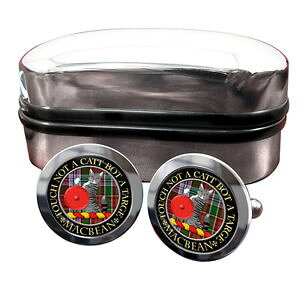 �y���������z�����Y�A�N�Z�T��?�@�X�R�b�g�����h�J�t�����N�X�{�b�N�Xmacbean scottish clan crest cufflinks amp; box