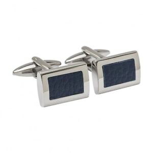 �y���������z�����Y�A�N�Z�T��?�@�J�t�����N�Xblue leather cufflinks