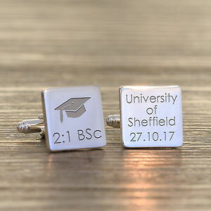 �y���������z�����Y�A�N�Z�T��?�@�p�[�\�i���C�Y���b�L�L���b�v�f�U�C���J�t�X�{�^���J�t�����N�Xpersonalised silver plated engraved graduation cap design cufflinks cuff links