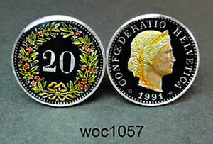 yzYANZT?@XCXGiRCJtNXswitzerland enamelled coin cufflinks