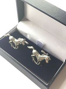 �y���������z�����Y�A�N�Z�T��?�@�|�j�[�s���[�^�[�J�t�X�{�^���{�b�N�Xhorse, pony equestrian hand made pewter cufflinks n298 gift boxed