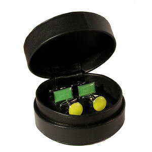yzYANZT?@ejXR[gU[{[Zbgtennis court and ball cufflink set in leather gift case bnib