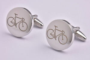 �y���������z�����Y�A�N�Z�T��?�@�V���o�[�J�t�����N�Xsilver bicycle cufflinks