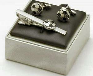 yzYANZT?@TbJ[JtX{^JtNX{bNX^Co[ZbgTbJ[soccer cufflinks cuff links amp; tie bar set football in presentation gift box