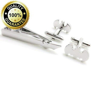 �y���������z�����Y�A�N�Z�T��?�@�o�b�g�}���R���N�V�����J�t�����N�^�C�N���b�v�����Y�N���V�b�Ncovink batman collection cufflink and tie clip set mens classic formal