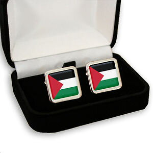 �y���������z�����Y�A�N�Z�T��?�@�p���X�`�i�����Y�J�t�X�{�^���{�b�N�Xpalestine palestinian flag mens cufflinks gift box engraving