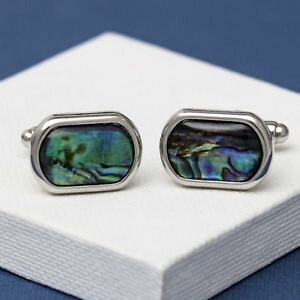 �y���������z�����Y�A�N�Z�T��?�@���E���h�G�b�W�p�E�A�V�F���J�t�����N�Xround edge paua shell cufflinks
