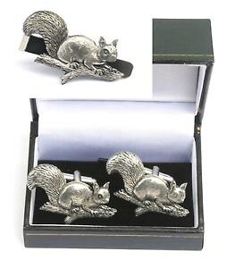 yzYANZT?@u`JtX{^X^CNbvo[XChZbgsquirrel on a branch cufflinks amp; tie clip bar slide set shooting gift