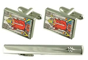 �y���������z�����Y�A�N�Z�T��?�@�^�C�N���b�v�J�[�h�J�t�X�{�^���Z�b�ggift set tie clip tarot hieophant card cufflinks