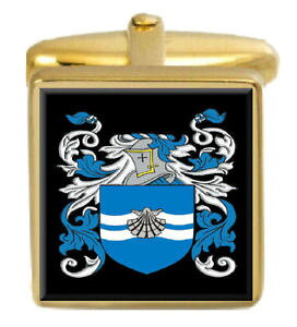 yzYANZT?@CMXJtX{^{bNXR[ghummerston england family crest surname coat of arms gold cufflinks engraved box