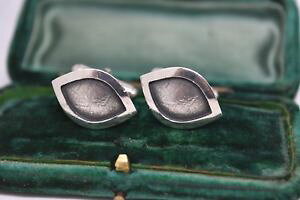 �y���������z�����Y�A�N�Z�T��?�@�r���e�[�W�X�^�[�����O�V���o�[�A�[���f�R�f�U�C���J�t�����N�Xvintage sterling silver cufflinks with an art deco design b894