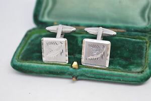 �y���������z�����Y�A�N�Z�T��?�@�r���e�[�W�X�^�[�����O�V���o�[�A�[���f�R�f�U�C���J�t�����N�Xvintage sterling silver cufflinks with an art deco design b806