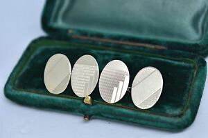 �y���������z�����Y�A�N�Z�T��?�@�r���e�[�W�X�^�[�����O�V���o�[�A�[���f�R�f�U�C���J�t�����N�Xvintage sterling silver cufflinks with an art deco design b875