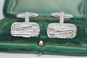 �y���������z�����Y�A�N�Z�T��?�@�r���e�[�W�X�^�[�����O�V���o�[�A�[���f�R�f�U�C���J�t�����N�Xvintage sterling silver cufflinks with an art deco design b841