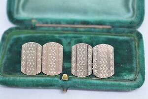 yzYANZT?@re[WX^[OVo[A[fRfUCJtNXvintage sterling silver cufflinks with an art deco design b577