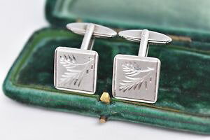 �y���������z�����Y�A�N�Z�T��?�@�r���e�[�W�X�^�[�����O�V���o�[�A�[���f�R�f�U�C���J�t�����N�Xvintage sterling silver cufflinks with an art deco design g80