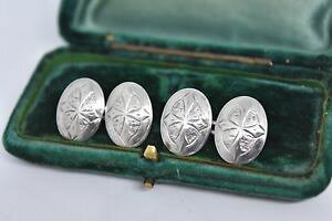 yzYANZT?@re[WX^[OVo[A[fRfUCJtNXvintage sterling silver cufflinks with an art deco design g64