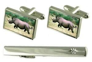 yzYANZT?@^CNbvTCAtJJtX{^Zbggift set tie clip rhino african cufflinks