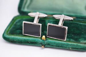 yzYANZT?@V}mEBe[WA[fRX^[OJtXNb344vintage art deco sterling silver cufflinks with an onyx insert b344