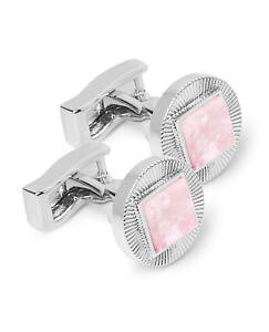 �y���������z�����Y�A�N�Z�T��?�@�T�[�N���s���N�J�t�����N�Xtmlewin textured circle pink stone cufflinks