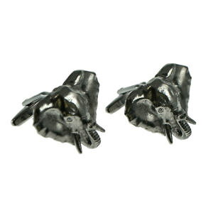 yzYANZT?@s[^[YJtX{^JtNXenglish made elephant pewter mens cufflinks cuff links gift