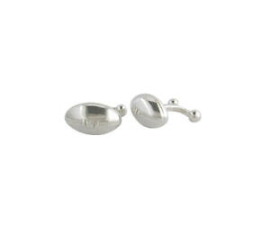 �y���������z�����Y�A�N�Z�T��?�@�X�^�[�����O�V���o�[���O�r�[�{�[��genuine sterling silver cufflink rugby ball