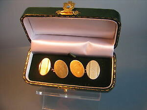 yzYANZT?@Vo[JtNX{bNXV[hJtX{^S[h 9ct gold on silver cufflinks stunning high quality shield cufflinks in box