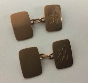 yzYANZT?@\bh[YS[h`F[NJtNlovely gents 9ct solid rose gold hallmarked chain link cuff links jc 57g ebf