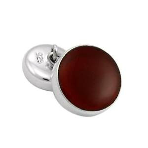 yzYANZT?@X^[OVo[JlEhJtNX925 sterling silver carnelian genuine gemstone doublesided round cufflinks