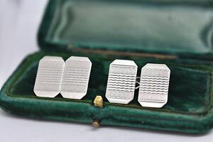 yzYANZT?@re[WX^[OVo[A[fRfUCJtNXvintage sterling silver cufflinks with an art deco design b853
