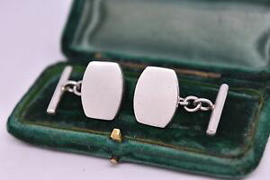 �y���������z�����Y�A�N�Z�T��?�@�r���e�[�W�X�^�[�����O�V���o�[�A�[���f�R�f�U�C���J�t�����N�Xvintage sterling silver cufflinks with an art deco design b965