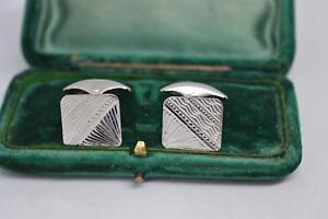 yzYANZT?@re[WX^[OVo[A[fRfUCJtNXvintage sterling silver cufflinks with an art deco design b701