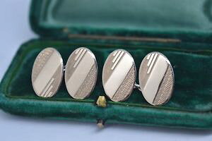 �y���������z�����Y�A�N�Z�T��?�@�r���e�[�W�A�[���f�R�f�U�C���X�^�[�����O�V���o�[�J�t�����N�Xvintage sterling silver cufflinks with an art deco design b503