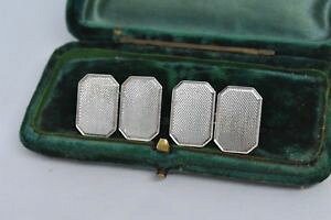 �y���������z�����Y�A�N�Z�T��?�@�r���e�[�W�X�^�[�����O�V���o�[�A�[���f�R�f�U�C���J�t�����N�Xvintage sterling silver cufflinks with an art deco design g126