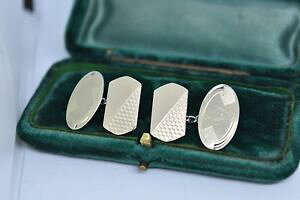 yzYANZT?@re[WX^[OVo[A[fRfUCJtNXvintage sterling silver cufflinks with an art deco design b871