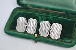 yzYANZT?@re[WX^[OVo[A[fRfUCJtNXvintage sterling silver cufflinks with an art deco design b804