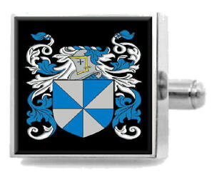 �y���������z�����Y�A�N�Z�T��?�@�C�M���X�J�t�X�{�^�����b�Z�[�W�{�b�N�Xhorlen england heraldry crest sterling silver cufflinks engraved message box