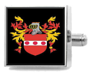 yzYANZT?@XRbghJtX{^{bNXmacallister scotland heraldry crest sterling silver cufflinks engraved box