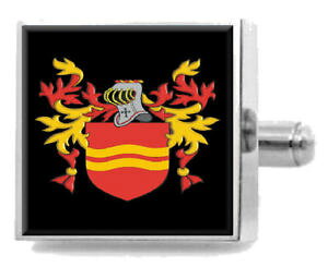 yzYANZT?@Ebhx[X^[OJtXNwoodbury england heraldry crest sterling silver cufflinks engraved box