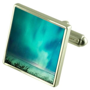 yzYANZT?@I[X^[OVo[JtNXIvV{bNXIaurora borealis stars sterling silver cufflinks optional engraved box