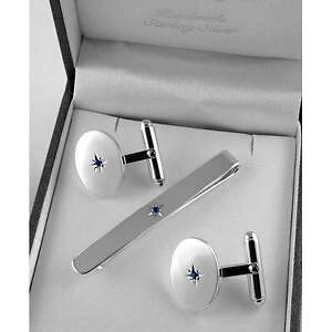 yzYANZT?@X^[OVo[Tt@CA^CXChZbgsterling silver sapphire tie slide amp; cufflink set