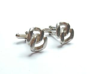 yzYANZT?@_uNhX^[OVo[Ycufflinks double curb link london 1998 925 sterling silver mens 128g