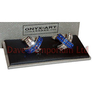 yzYANZT?@XtXL[Tt@CANXJtX{^NAIjLXA[gfB[Xswarovski sapphire clear crystals cross cufflinks onyx art gift boxed ladies
