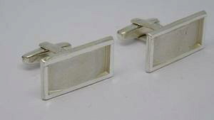 �y���������z�����Y�A�N�Z�T��?�@�r���e�[�W�X�^�[�����O�V���o�[�J�t�X�{�^��***vintage modernist sterling silver cufflinks149gms**