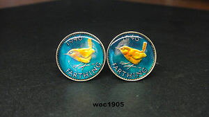 �y���������z�����Y�A�N�Z�T��?�@�R�C���J�t�����N�X19371956 british farthing coin cufflinks choice of match year