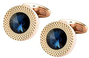 yzYANZT?@Tt@CA[YS[hv[gv[gJtNX_CNgXtXL[NX^sapphire blue swarovski crystal gem in rose gold plate men gift cufflinks dire