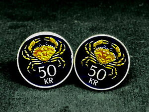�y���������z�����Y�A�N�Z�T��?�@�A�C�X�����h�R�C���J�t�X�{�^��iceland coin cufflinks 50 kronur