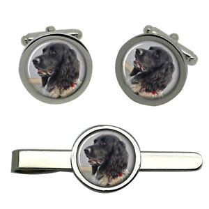 �y���������z�����Y�A�N�Z�T��?�@���E���h�^�C�N���b�v�Z�b�g listinglarge mnsterlnder dog round cufflink and tie clip set