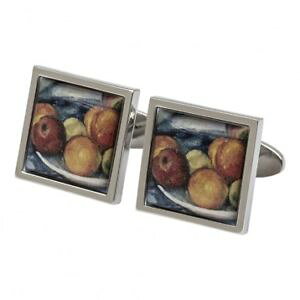 �y���������z�����Y�A�N�Z�T��?�@�Z�U���k�f�U�[�g�J�t�X�����Ncezanne fruit bowl fine art cufflinks